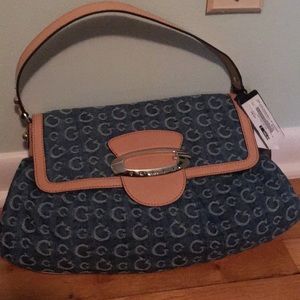 Guess by Marciano denim bag with shoulder strap